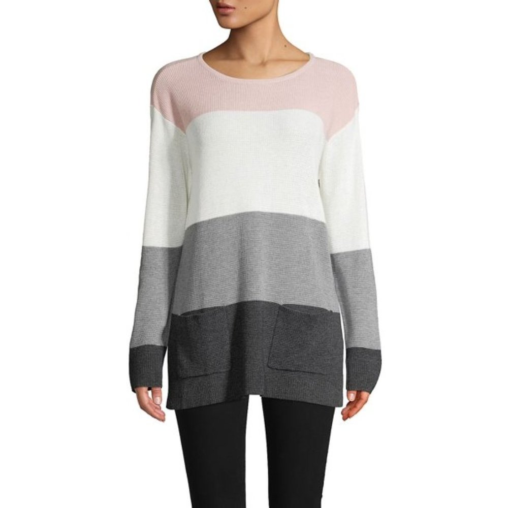 ✌️ Vince Camuto Colorblock Sweater Size L